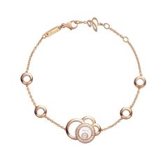 Chopard Happy Dreams Rose Gold Diamond Bracelet 859888-5002