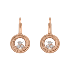 839216-5001 | Buy Chopard Happy Emotions Rose Gold Diamond Earrings