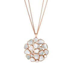 Chopard Happy Hearts Rose Gold Mother-of-Pearl Pendant 79A493-5301