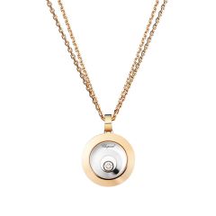 Chopard Happy Spirit Rose and White Gold Pendant 795405-9001