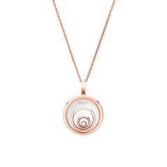 Chopard Happy Spirit Rose Gold & White Gold Diamond Pendant 798231-9001