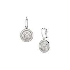 Chopard Happy Spirit White Gold Diamond Earrings 838230-1001