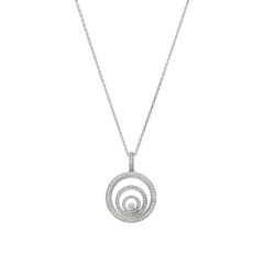 Chopard Happy Spirit White Gold Diamond Pendant 798231-1001