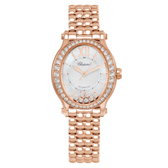 Chopard Happy Sport Rose Gold Diamonds Automatic 29 x 31 mm 275362-5005