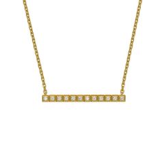 Chopard Ice Cube Yellow Gold Diamond Pendant 817702-0003