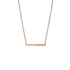 Chopard Ice Cube Rose Gold Diamond Pendant 817702-5002