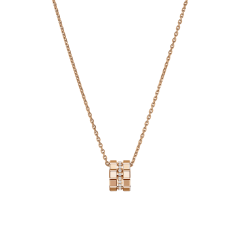 Chopard Ice Cube Rose Gold Diamond Pendant 797005-5003