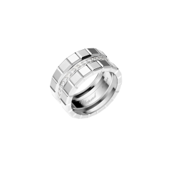 Chopard Ice Cube White Gold Diamond Ring 827004-1039