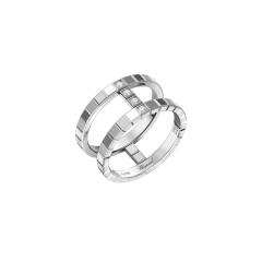 Chopard Ice Cube White Gold Diamond Ring 827006-1009