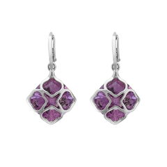 839563-1002|Buy Chopard IMPERIALE Cocktail White Gold Amethyst Earrings