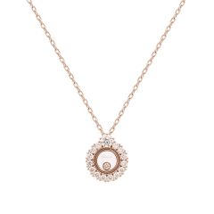 Chopard Joaillerie Rose Gold Diamond Pendant 799466-5701