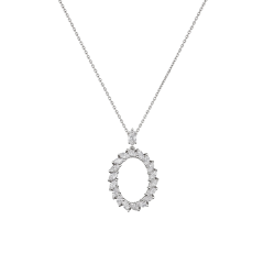 Chopard L'Heure du Diamant Marquise White Gold Diamond Pendant 79A061-1001