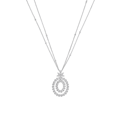 Chopard L'Heure du Diamant Marquise White Gold Diamond Pendant 79A162-1001