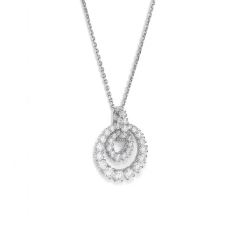 Chopard L'Heure du Diamant White Gold Diamond Pendant 799059-1001