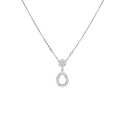 Chopard L'Heure du Diamant White Gold Diamond Pendant 799067-1001