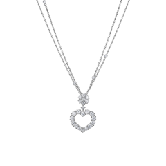 Chopard L'Heure du Diamant White Gold Diamond Pendant 799070-1001