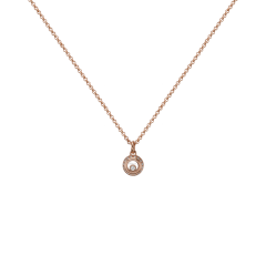 799012-5001 | Buy Online Chopard Miss Happy Rose Gold Diamond Pendant