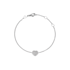 Chopard My Happy Hearts White Gold Diamond Bracelet 85A086-1091