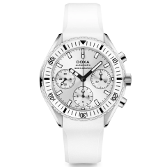 797.10.011W.23 | Doxa Sub 200 C-Graph Whitepearl Chronograph Automatic 42 mm watch. Buy Online