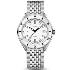 799.10.011.10 | Doxa Sub 200 Whitepearl Date Automatic 42 mm watch. Buy Online