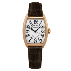 Franck Muller Cintree Curvex Ladies Rose Gold Automatic 29 mm 7500 SC AT (FO) 5N WH BR