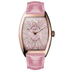 Franck Muller Crazy Hours Rose Gold 45 x 32 mm 5850 CH 5N Baby Pink