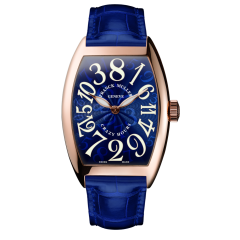 Franck Muller Crazy Hours Rose Gold 45 x 32 mm 5850 CH 5N BLU BLU