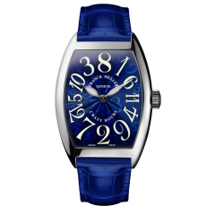 Franck Muller Crazy Hours Steel 45 x 32 mm 5850 CH-AC-BLU-BLU