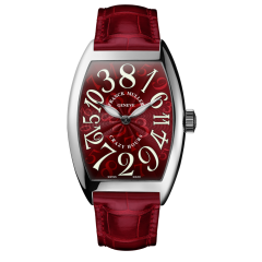 Franck Muller Crazy Hours Steel 45 x 32 mm 5850 CH-AC-RD-RD