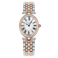 Frederique Constant Classics Art Deco Oval Rose Gold & Steel 30 x 25 mm FC-200MPW2V2B