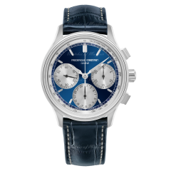 FC-760NS4H6 | Frederique Constant Flyback Chronograph Manufacture Steel 42 mm watch. Buy Online