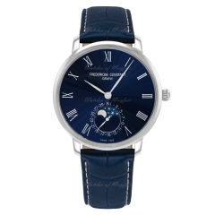 FC-705NR4S6| Frederique Constant Slimline Moonphase 42 mm watch. Buy Online