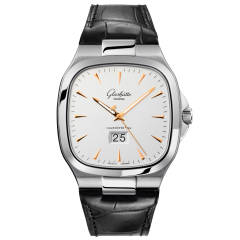 2-39-47-11-12-04 | Glashutte Original Seventies Panorama Date Steel 40 x 40 mm watch. Buy Online