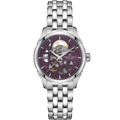 H32265101 | Hamilton Jazzmaster Skeleton Lady Auto 36 mm watch. Buy Online