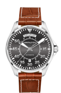 H64615585 | Hamilton Khaki Aviation Day Date Automatic 42mm watch. Buy Online