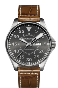 H64715885 | Hamilton Khaki Aviation Day Date Automatic 46mm watch. Buy Online