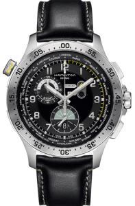 Hamilton Khaki Aviation Worldtimer Chrono Quartz 45mm H76714735