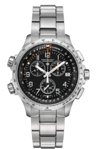 Hamilton Khaki Aviation X-Wind GMT Chrono Quartz 46mm H77912135