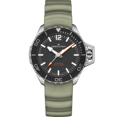 H77455331 | Hamilton Khaki Navy Frogman Auto 41 mm watch. Buy Online