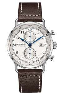 H77706553 | Hamilton Khaki Navy Pioneer Auto Chrono 44mm watch. Buy Online