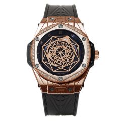 Hublot Sang Bleu King Gold Diamonds 39 mm 465.OS.1118.VR.1204.MXM17