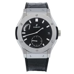 Hublot Classic Fusion Power Reserve Titanium 45 mm 516.NX.1470.LR