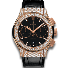 Hublot Classic Fusion Chronograph King Gold Pave 45 mm 521.OX.1181.LR.1704