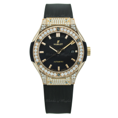 Hublot Classic Fusion King Gold Pave 33 mm 582.OX.1180.RX.1704