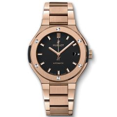 Hublot Classic Fusion King Gold Bracelet 33 mm 585.OX.1180.OX