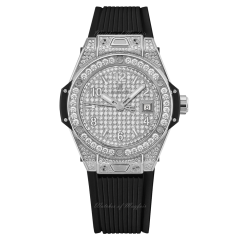 Hublot Big Bang One Click Steel Full Pave 33 mm 485.SX.9000.RX.1604