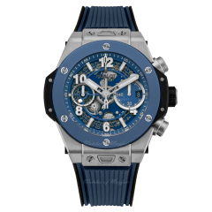 441.NL.5171.RX | Hublot Big Bang Unico Titanium Blue Ceramic 42 mm watch. Buy Online