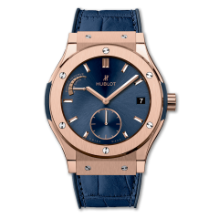 Hublot Classic Fusion King Gold Blue 45 mm 516.OX.7180.LR