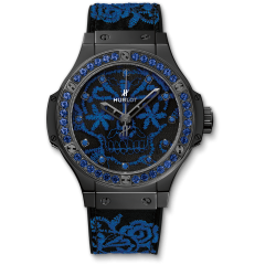 Hublot Big Bang Sugar Skull Fluo Cobalt Blue 41 mm 343.CL.6590.NR.1201