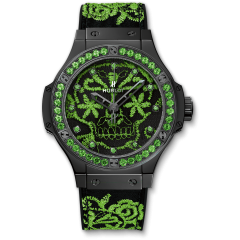 Hublot Big Bang Sugar Skull Fluo Malachite Green 41 mm 343.CG.6590.NR.1222